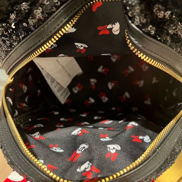 Disney Minnie Mouse Loungefly Backpack - Picture 7 of 8